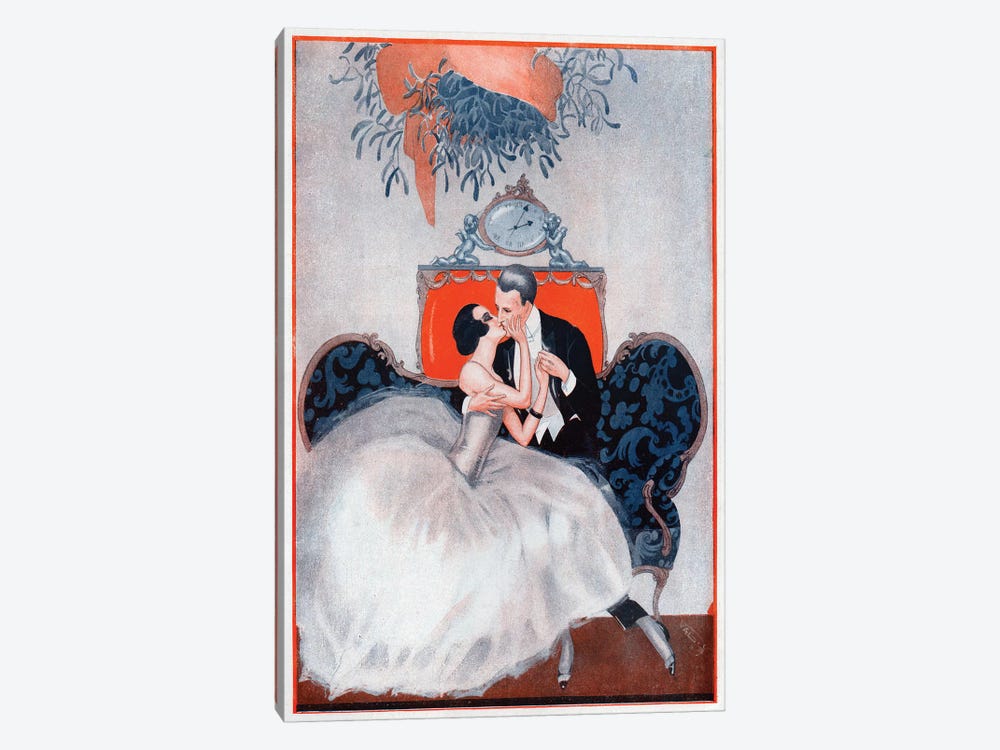 1923 La Vie Parisienne Magazine Plate by The Advertising Archives 1-piece Canvas Wall Art