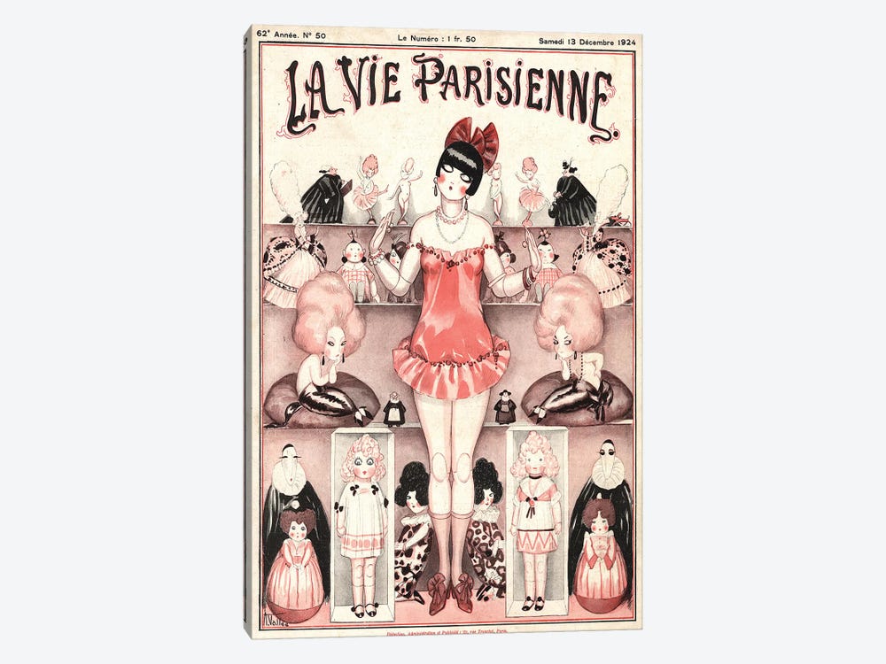 1924 La Vie Parisienne Magazine Cover by The Advertising Archives 1-piece Art Print
