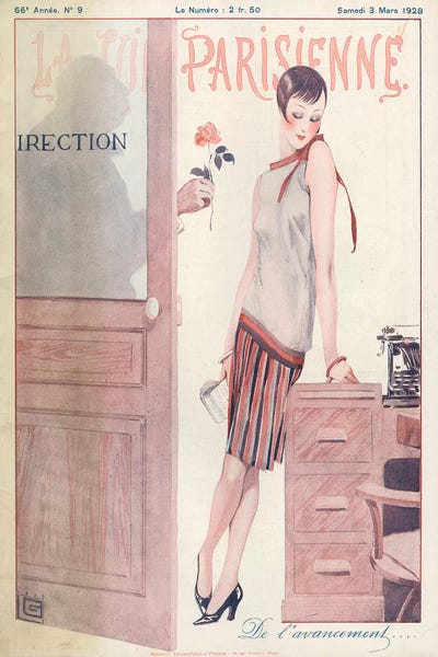 Magazines: 1928 La Vie Parisienne II Cover by The Advertising Archives