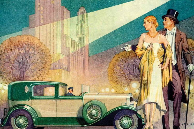 1929 Franklin Magazine Advert Detail