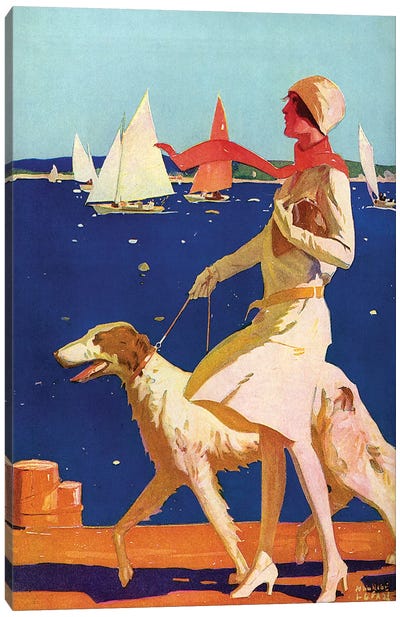 1929 National Motorist Magazine Advert Detail Canvas Art Print - Historical Fashion Art