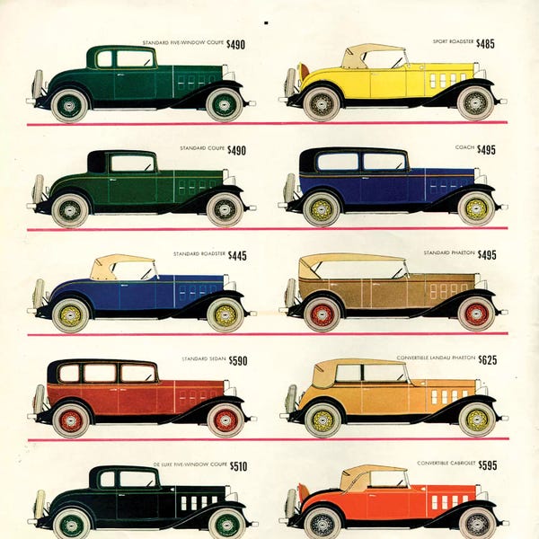 The Advertising Archives: 1930s Chevrolet Magazine Advert by The Advertising Archives