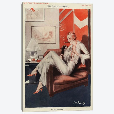 1931 La Vie Parisienne Magazine Plate Canvas Print #TAA388} by The Advertising Archives Canvas Art