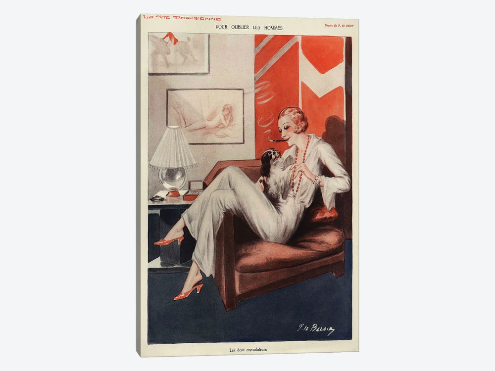 1931 La Vie Parisienne Magazine Plate by The Advertising Archives 1-piece Art Print