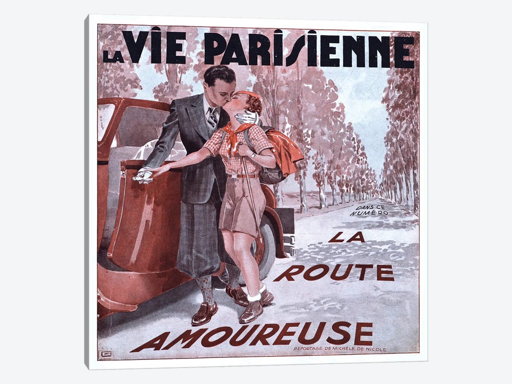 1936 La Vie Parisienne Magazine cover by The Advertising Archives 1-piece Art Print