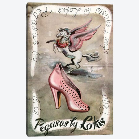 1940 Lotus Ltd Shoes Magazine Advert Canvas Print #TAA396} by The Advertising Archives Canvas Artwork