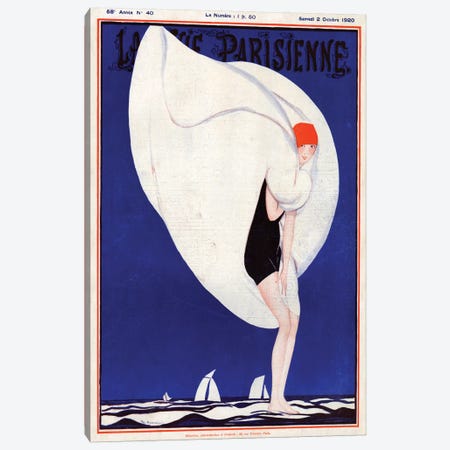 1920s La Vie Parisienne Magazine Plate Canvas Print #TAA39} by The Advertising Archives Canvas Artwork
