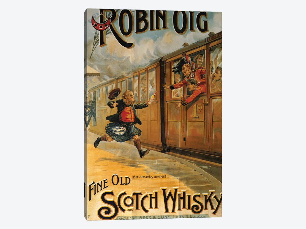 1898 Robin Oig Whisky Advert by The Advertising Archives 1-piece Canvas Art
