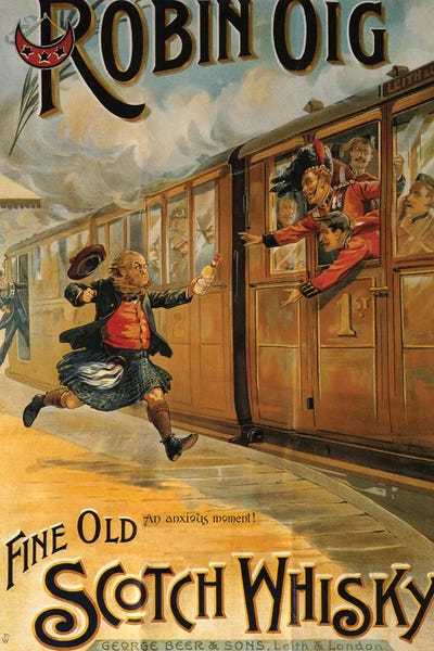 Vintage Kitchen Posters: 1898 Robin Oig Whisky Advert by The Advertising Archives