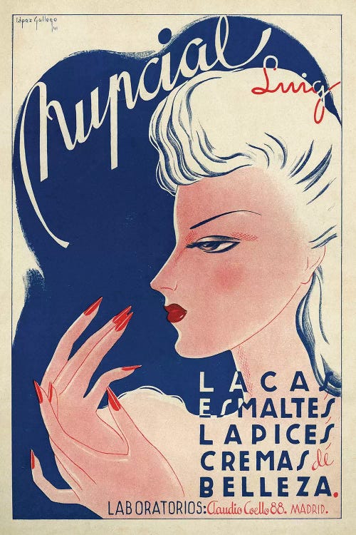 1942 Spain Nupcial Cosmetics Magazine Advert