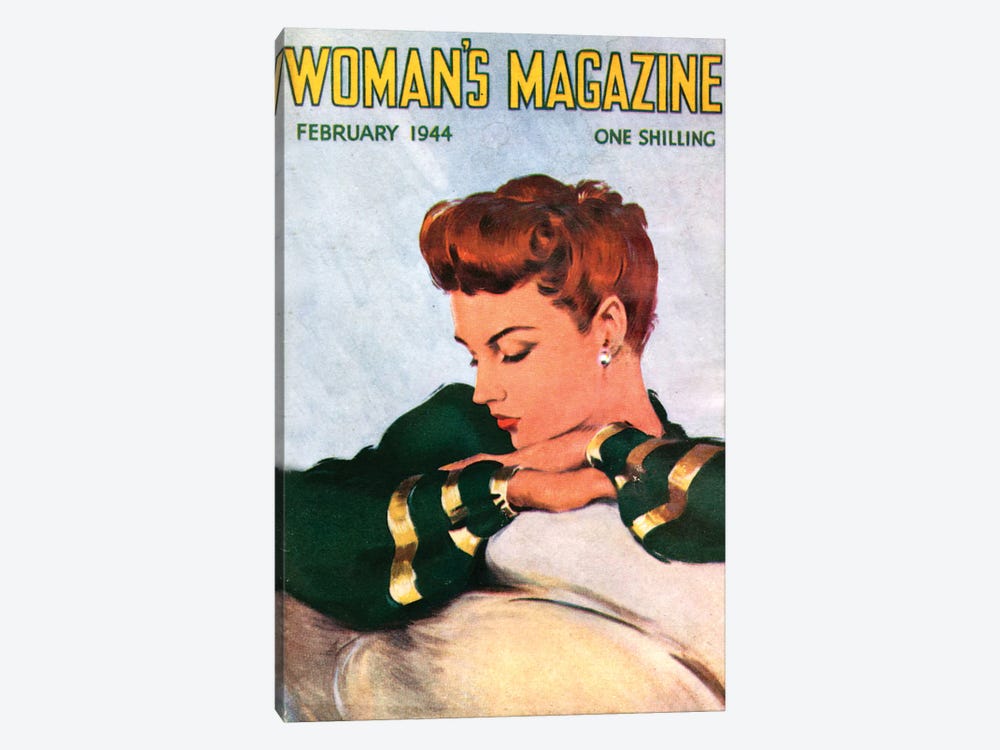 1944 Woman's Magazine Cover by The Advertising Archives 1-piece Art Print