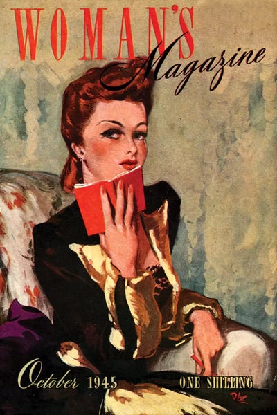 1945 UK Woman's Magazine Cover by The Advertising Archives canvas print