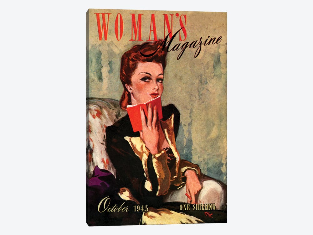 1945 UK Woman's Magazine Cover by The Advertising Archives 1-piece Canvas Wall Art