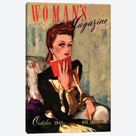1945 UK Woman's Magazine Cover Canvas Print #TAA408} by The Advertising Archives Canvas Art Print