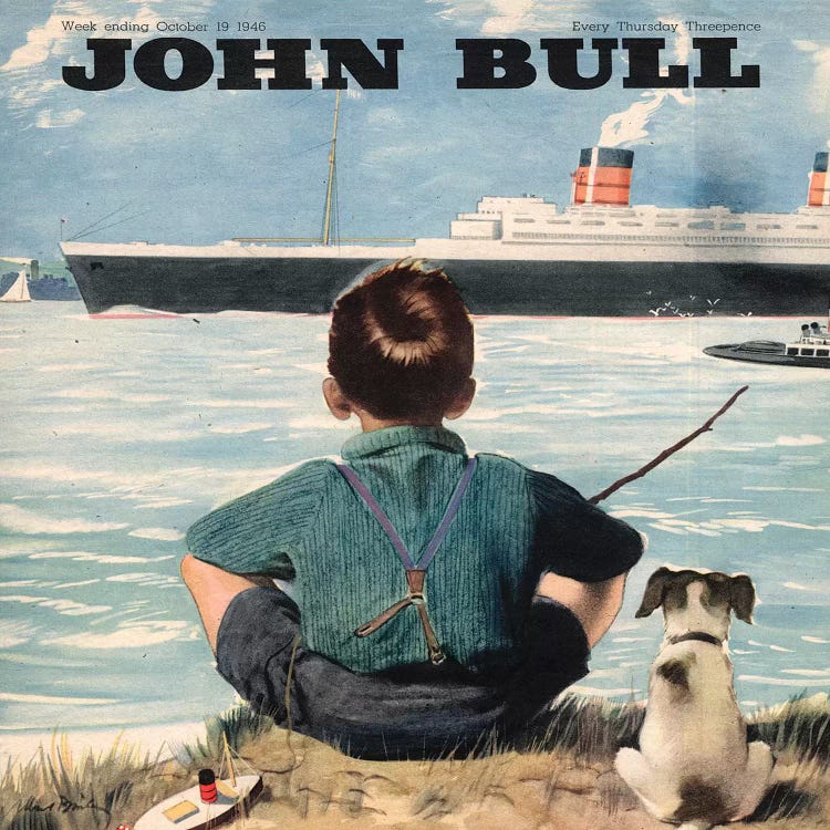 1946 John Bull Magazine Cover