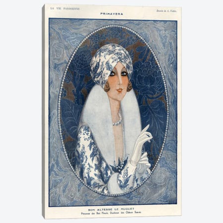 1920s La Vie Parisienne Magazine Plate Canvas Print #TAA40} by The Advertising Archives Art Print