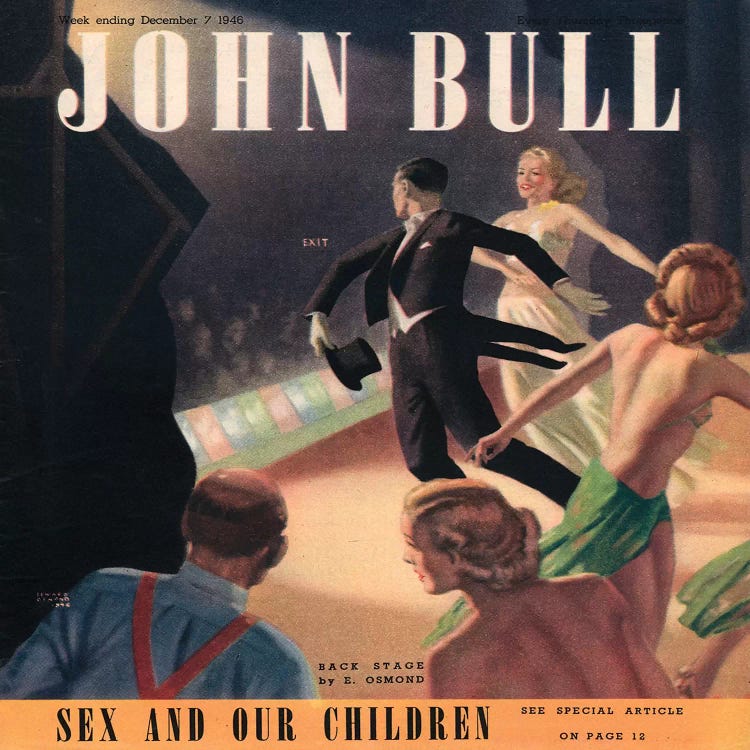 1946 John Bull Magazine Cover