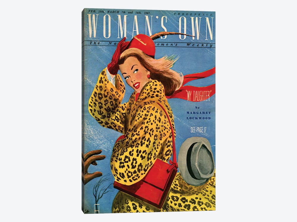 1947 Woman's Own Magazine Cover by The Advertising Archives 1-piece Art Print