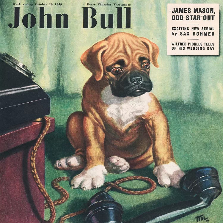 1949 John Bull Magazine Cover