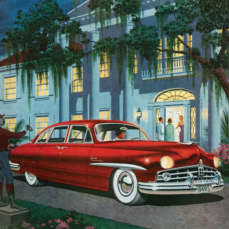 1949 Lincoln Magazine Advert by The Advertising Archives wall art