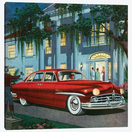 1949 Lincoln Magazine Advert Canvas Print #TAA422} by The Advertising Archives Canvas Print