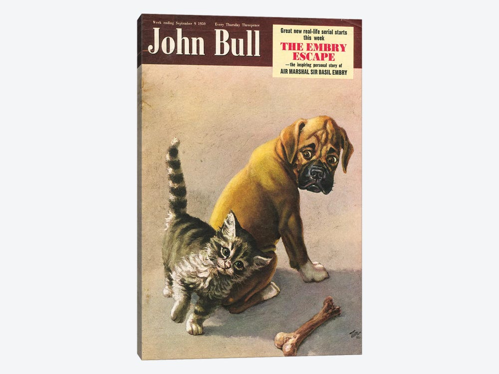 1950s John Bull Magazine Cover by The Advertising Archives 1-piece Art Print