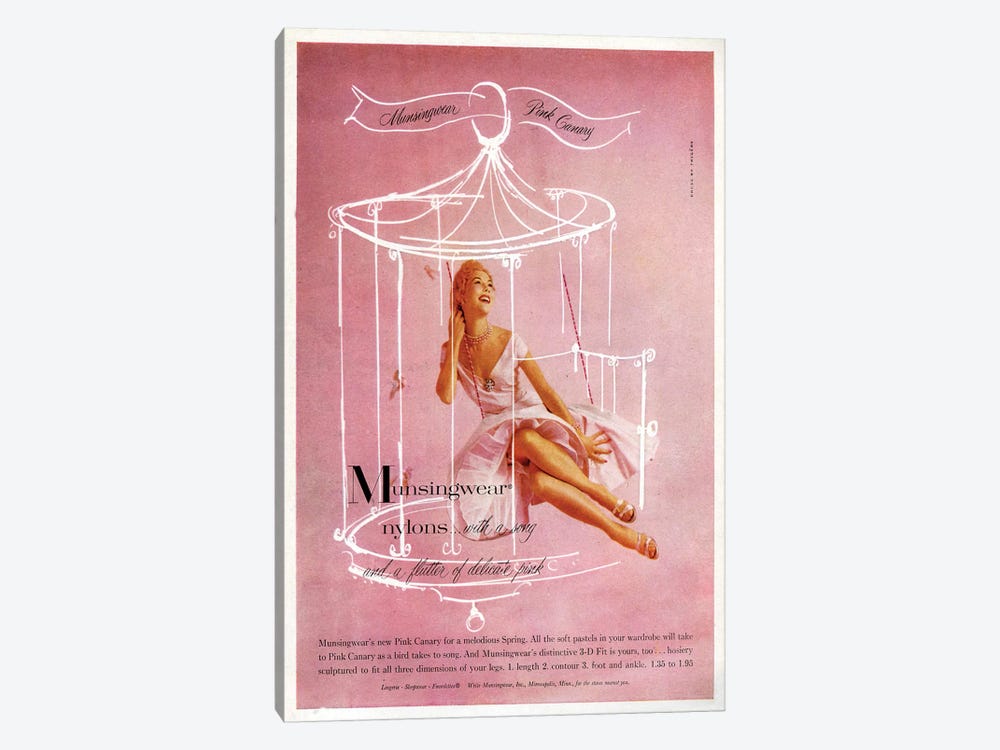 1950s Munsingwear Magazine Advert by The Advertising Archives 1-piece Canvas Artwork