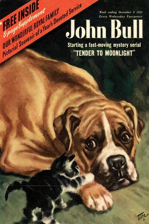 1951 John Bull Magazine Cover