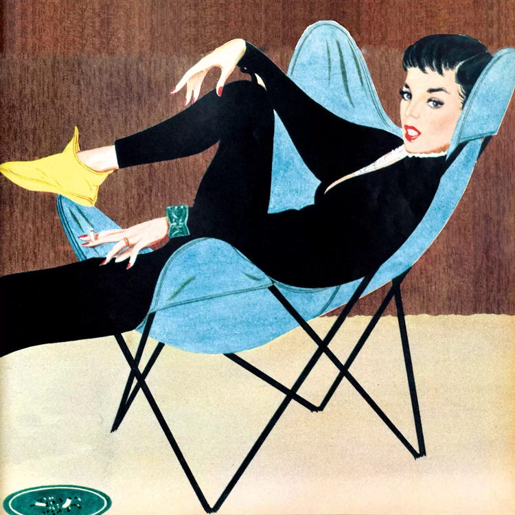 1951 Woman Magazine Plate