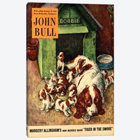 1952 John Bull Magazine Cover Canvas Print #TAA439} by The Advertising Archives Canvas Artwork