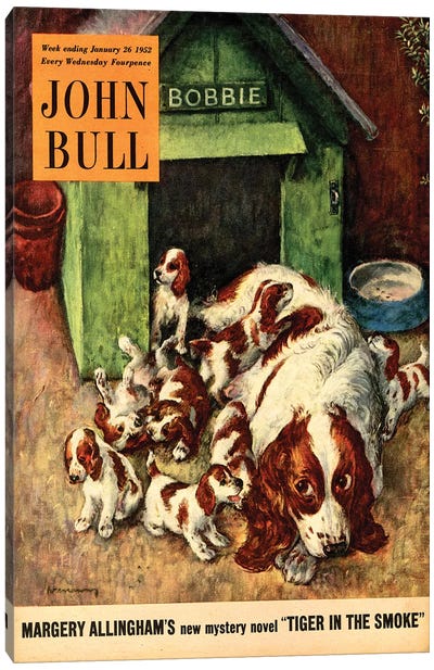 1952 John Bull Magazine Cover Canvas Art Print - The Advertising Archives