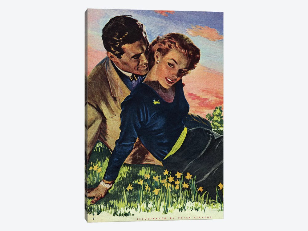1953 UK Magazine Plate by The Advertising Archives 1-piece Canvas Art