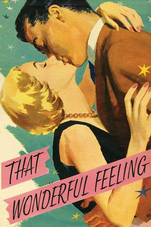1954 That Wonderful Feeling Magazine Plate by The Advertising Archives wall art