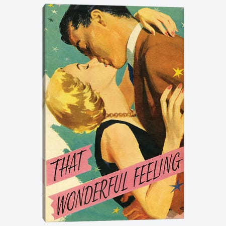 1954 That Wonderful Feeling Magazine Plate Canvas Print #TAA446} by The Advertising Archives Canvas Art