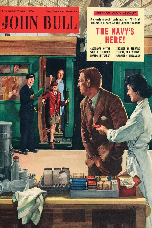 1955 John Bull Magazine Cover