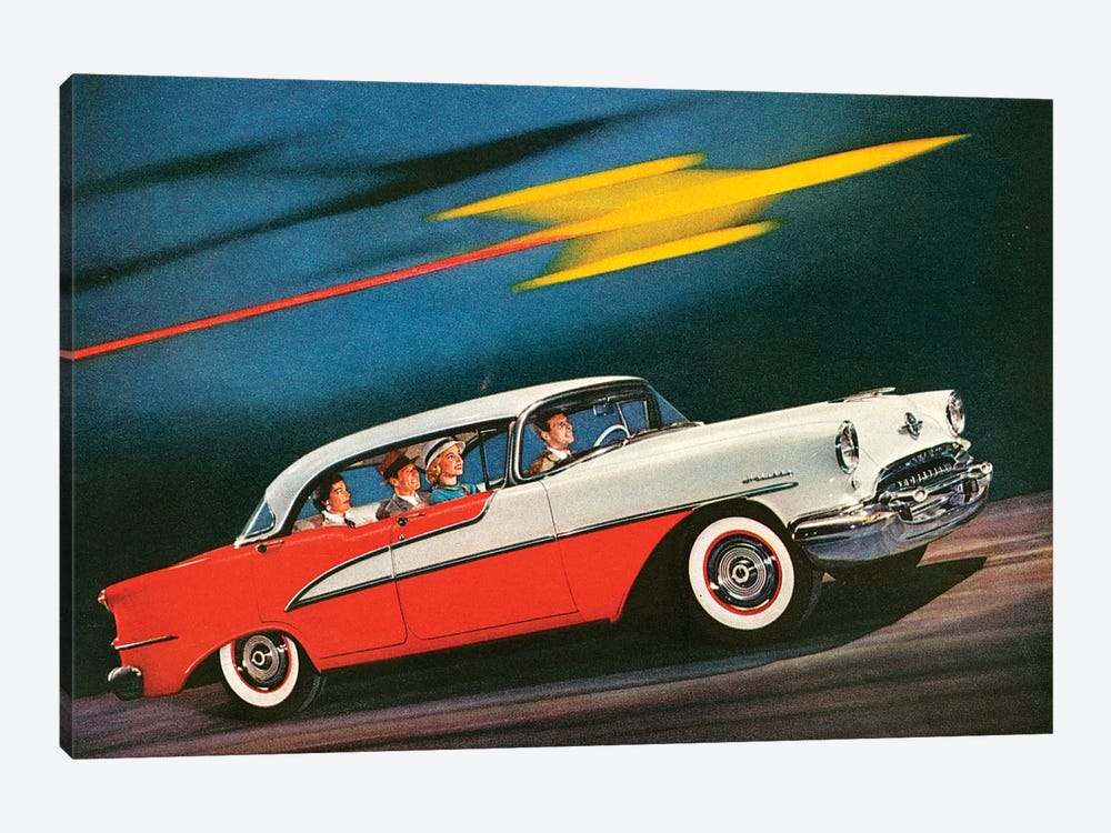 1955 Oldsmobile Magazine Advert Detail by The Advertising Archives 1-piece Art Print