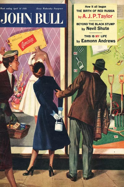 1956 John Bull Magazine Cover
