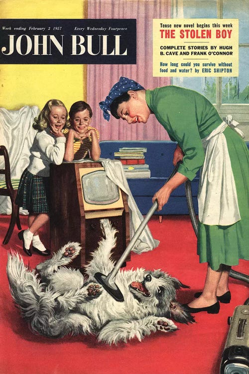 1957 John Bull Magazine Cover