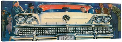 1958 Buick Magazine Advert Canvas Art Print