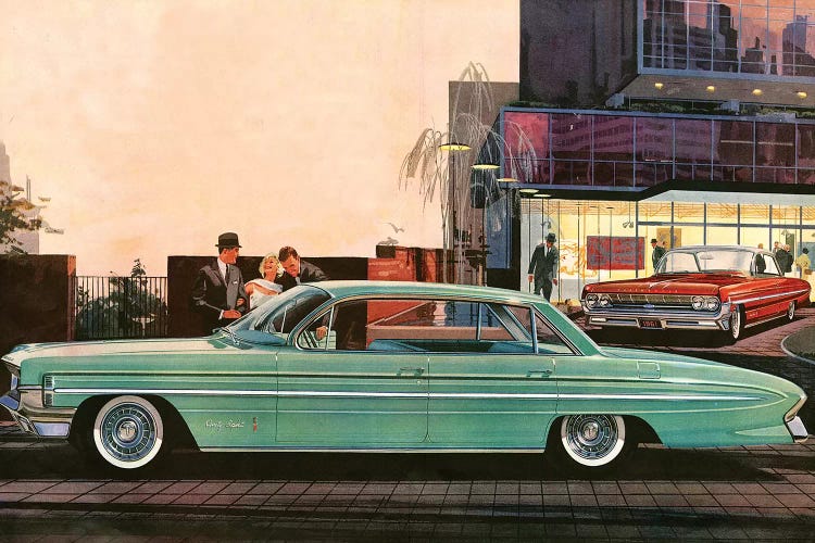 1961 Oldsmobile Magazine Advert Detail