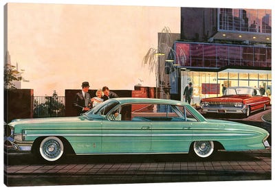 1961 Oldsmobile Magazine Advert Detail Canvas Art Print