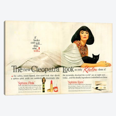1962 Revlon Cosmetics Magazine Advert Canvas Print #TAA471} by The Advertising Archives Canvas Wall Art