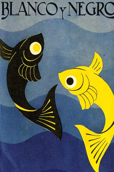 The Advertising Archives: Blanco y Negro Magaine Cover by The Advertising Archives