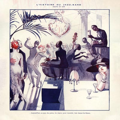 1921 La Vie Parisienne V Plate by The Advertising Archives art print