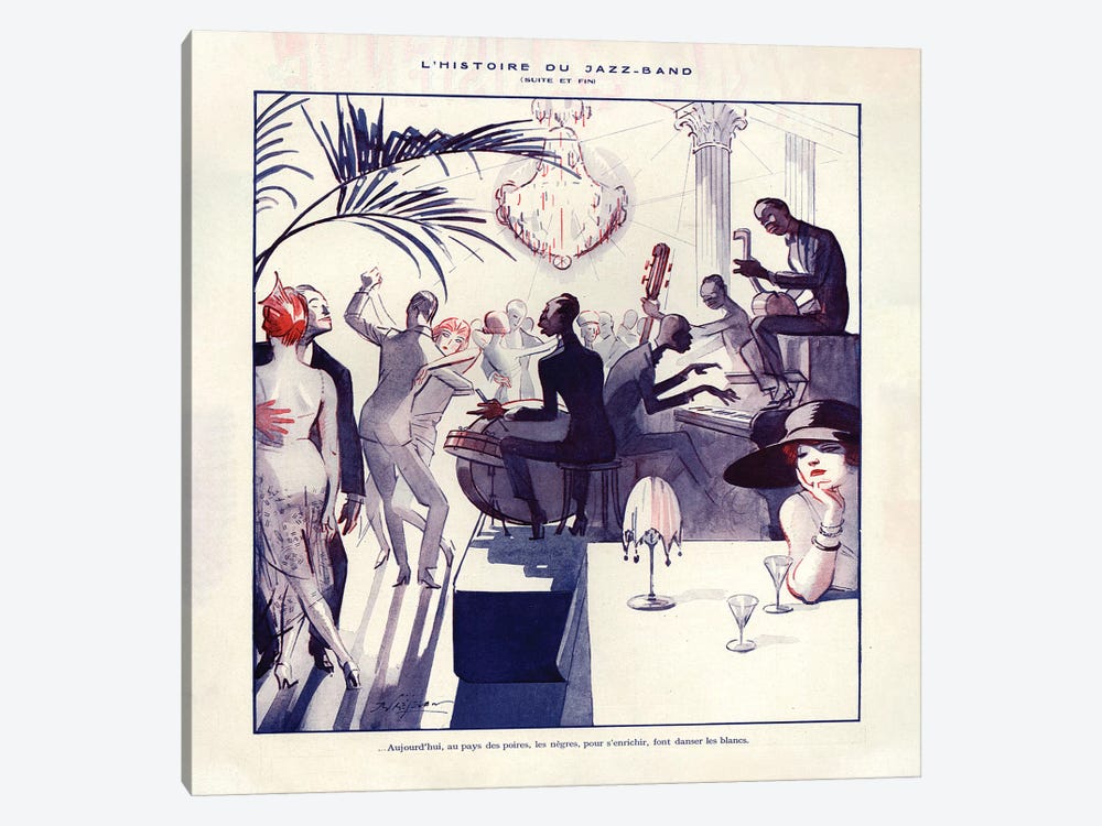 1921 La Vie Parisienne Magazine Plate by The Advertising Archives 1-piece Art Print
