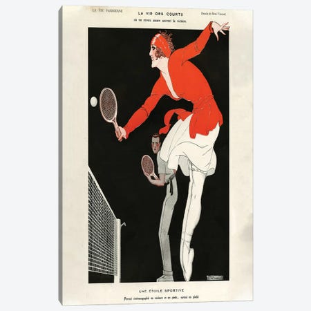 1921 La Vie Parisienne Magazine Plate Canvas Print #TAA61} by The Advertising Archives Art Print