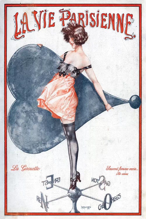 1923 La Vie Parisienne Magazine Cover