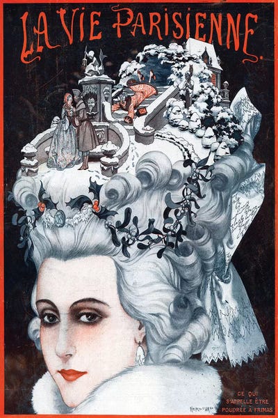 The Advertising Archives: 1923 La Vie Parisienne I Cover by The Advertising Archives
