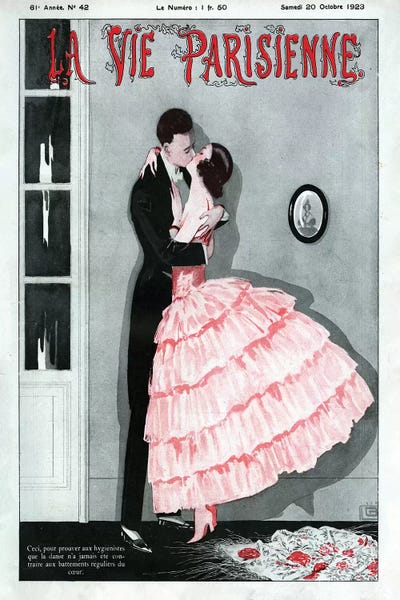 The Advertising Archives: 1923 La Vie Parisienne II Cover by The Advertising Archives