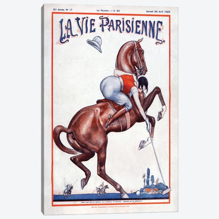 1923 La Vie Parisienne Magazine Cover Canvas Print #TAA79} by The Advertising Archives Canvas Artwork